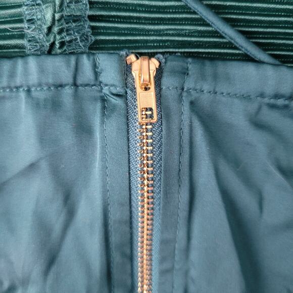 Cider Solid Press Crease Crop Tank Top – Green Ribbed Knit (Size XL, NWT) - Picture 7 of 14